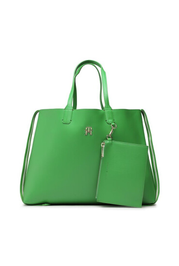 Tommy Hilfiger Дамска чанта Iconic Tommy Tote AW0AW14468 LXM - Mera.bg