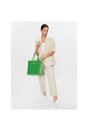 Tommy Hilfiger Дамска чанта Iconic Tommy Tote AW0AW14468 LXM - Mera.bg