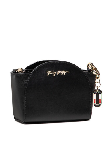 Tommy Hilfiger Дамска чанта Luxe Leather Clutch Wide Strap AW0AW10488 BDS - Mera.bg