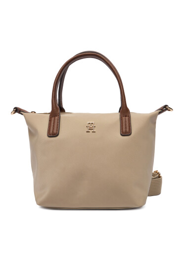 Tommy Hilfiger Дамска чанта Popette Mini Tote AW0AW17709 Кафяв - Mera.bg