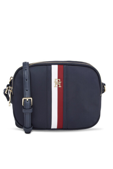 Tommy Hilfiger Дамска чанта Poppy Crossover Corp AW0AW15893 Space Blue DW6 - Mera.bg