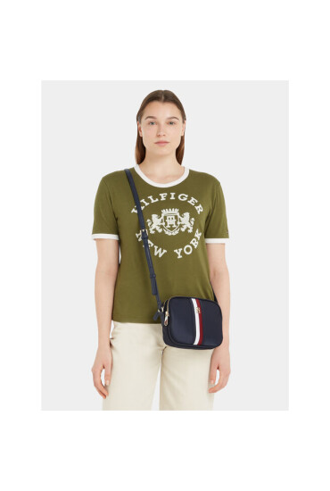 Tommy Hilfiger Дамска чанта Poppy Crossover Corp AW0AW15893 Space Blue DW6 - Mera.bg