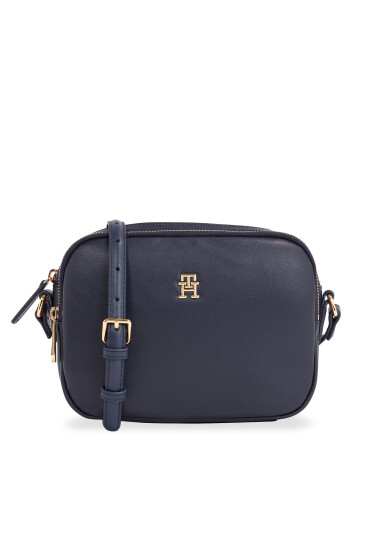 Tommy Hilfiger Дамска чанта Poppy Plus Crossover AW0AW15235 Space Blue DW6 - Mera.bg