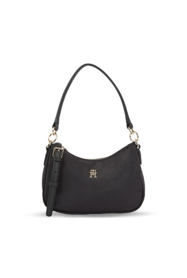 Tommy Hilfiger Дамска чанта Poppy Shoulder Bag AW0AW15215 Black BDS - Mera.bg