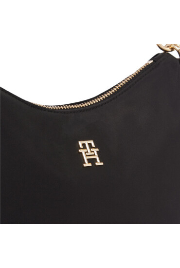 Tommy Hilfiger Дамска чанта Poppy Shoulder Bag AW0AW15215 Black BDS - Mera.bg
