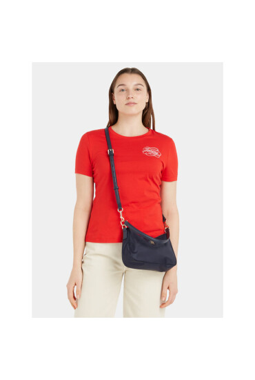Tommy Hilfiger Дамска чанта Poppy Shoulder Bag AW0AW15215 Space Blue DW6 - Mera.bg