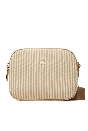 Tommy Hilfiger Дамска чанта Poppy Summer Camera Bag AW0AW17231 Бежов - Mera.bg