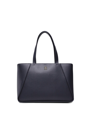 Tommy Hilfiger Дамска чанта Th Casual Tote AW0AW14176 Тъмносин - Mera.bg