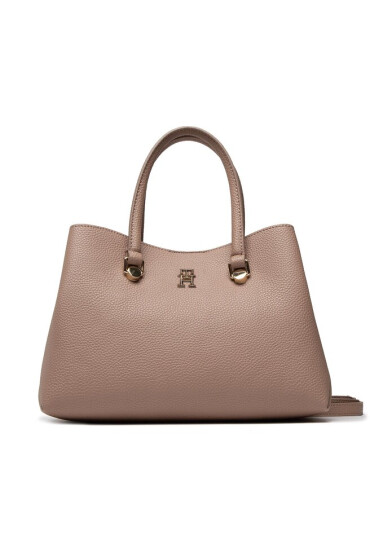 Tommy Hilfiger Дамска чанта Th Emblem Small Satchel AW0AW14214 GUP - Mera.bg