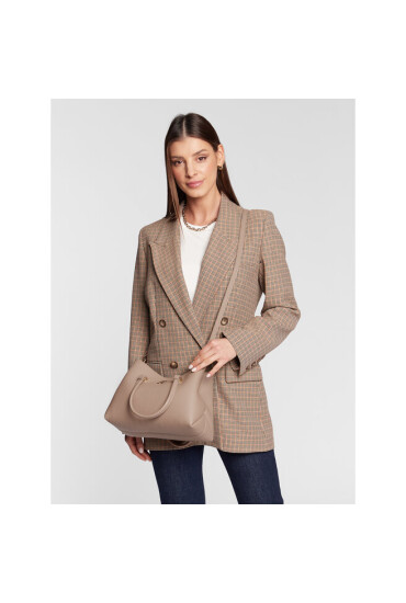 Tommy Hilfiger Дамска чанта Th Emblem Small Satchel AW0AW14214 GUP - Mera.bg