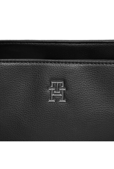Tommy Hilfiger Дамска чанта Th Essential Sc Bucket AW0AW15706 Черен - Mera.bg