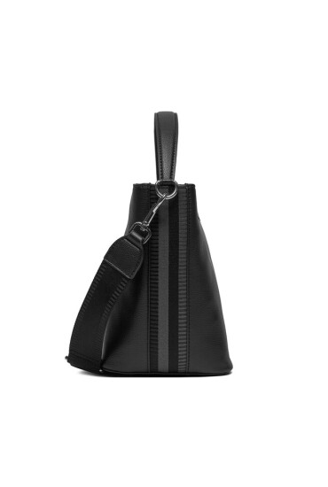 Tommy Hilfiger Дамска чанта Th Essential Sc Bucket AW0AW15706 Черен - Mera.bg