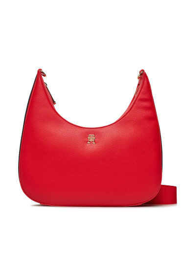 Tommy Hilfiger Дамска чанта Th Essential Sc Crossover Corp AW0AW16088 Fierce Red XND - Mera.bg