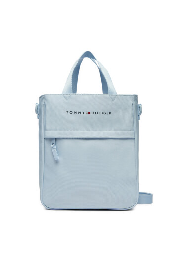 Tommy Hilfiger Дамска чанта Th Essential Shoulder Bag AU0AU01950 Светлосиньо - Mera.bg