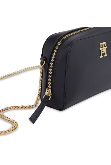 Tommy Hilfiger Дамска чанта Th Feminne Crossover AW0AW14871 Тъмносин - Mera.bg