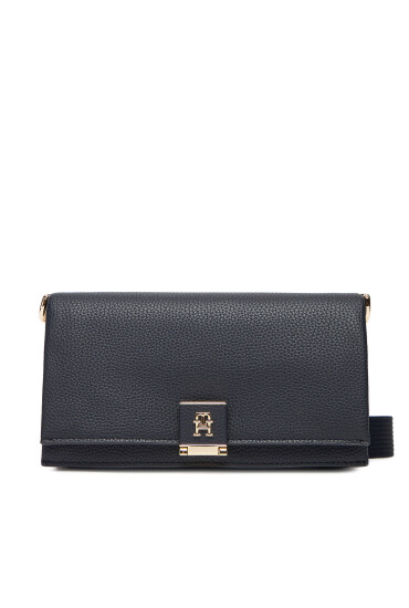 Tommy Hilfiger Дамска чанта Th Her Mini Crossover Corp AW0AW17678 Тъмносин - Mera.bg