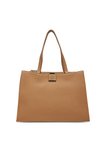 Tommy Hilfiger Дамска чанта Th Her Tote AW0AW17191 Кафяв - Mera.bg