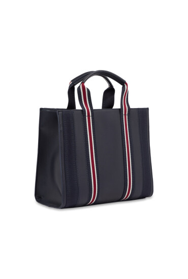 Tommy Hilfiger Дамска чанта Th Identity Small Tote Corp AW0AW15883 Corp 0GY - Mera.bg