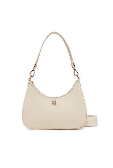 Tommy Hilfiger Дамска чанта Th Logotape Shoulder Bag AW0AW17226 Бежов - Mera.bg