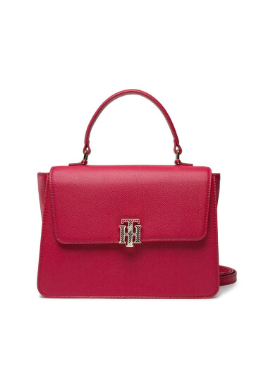 Tommy Hilfiger Дамска чанта Th Outline Satchel AW0AW12002 XJV - Mera.bg