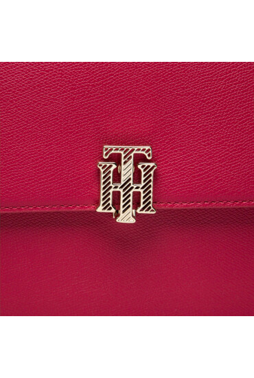 Tommy Hilfiger Дамска чанта Th Outline Satchel AW0AW12002 XJV - Mera.bg