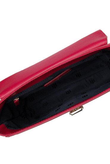 Tommy Hilfiger Дамска чанта Th Outline Satchel AW0AW12002 XJV - Mera.bg