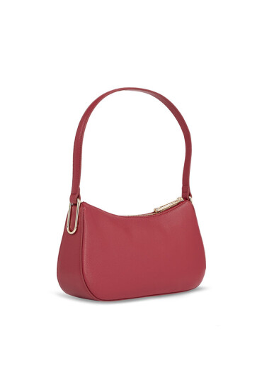 Tommy Hilfiger Дамска чанта Th Timeless Shoulder Bag AW0AW15239 Червен - Mera.bg