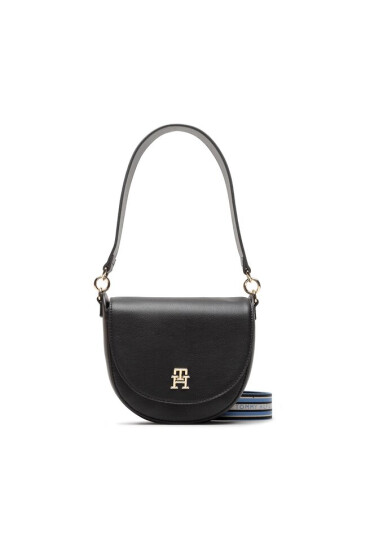 Tommy Hilfiger Дамска чанта Tommy Life Saddle Bag AW0AW14167 BDS - Mera.bg