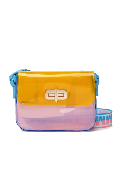 Tommy Hilfiger Дамска чанта Turnlock Crossover Transparent AW0AW11820 SE8 - Mera.bg