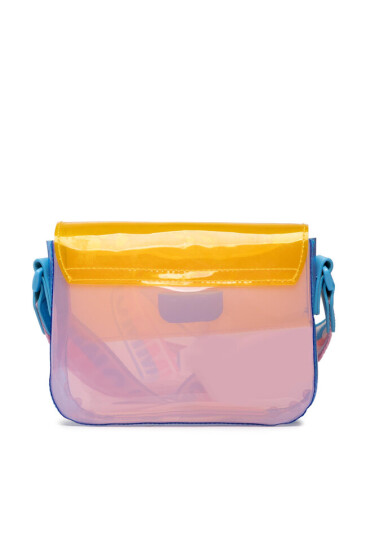 Tommy Hilfiger Дамска чанта Turnlock Crossover Transparent AW0AW11820 SE8 - Mera.bg