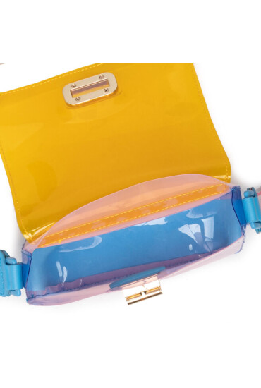 Tommy Hilfiger Дамска чанта Turnlock Crossover Transparent AW0AW11820 SE8 - Mera.bg