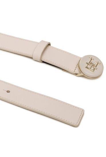 Tommy Hilfiger Дамски колан Round Chic 3.0 AW0AW14621 Бежов - Mera.bg