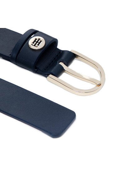 Tommy Hilfiger Дамски колан Classic 2.5 AW0AW10981 Тъмносин - Mera.bg
