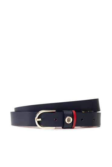 Tommy Hilfiger Дамски колан Classic 2.5 Rev AW0AW10983 Тъмносин - Mera.bg