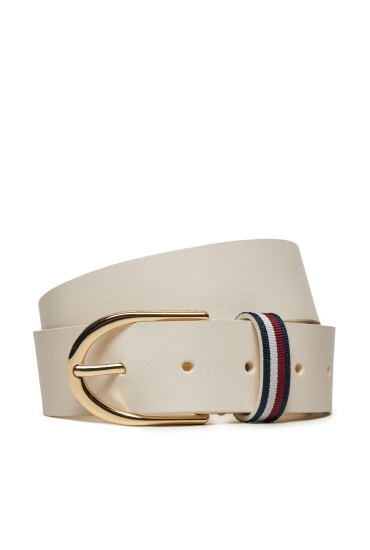 Tommy Hilfiger Дамски колан AW0AW16596 Екрю - Mera.bg