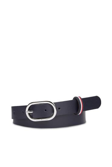 Tommy Hilfiger Дамски колан Chic 2.5 Corp AW0AW16169 Тъмносин - Mera.bg