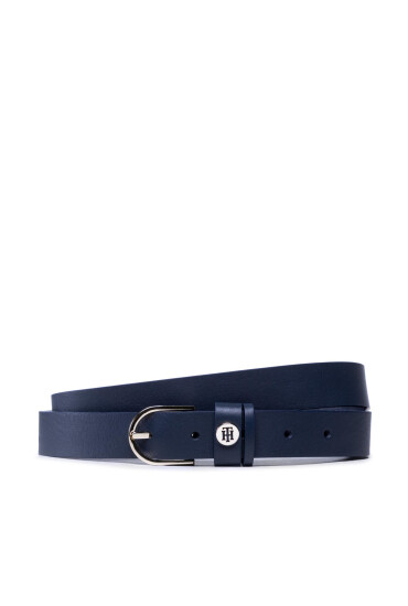 Tommy Hilfiger Дамски колан Classic 2.5 AW0AW10592 Тъмносин - Mera.bg