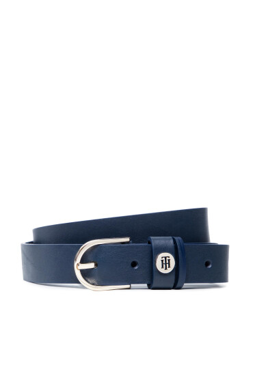 Tommy Hilfiger Дамски колан Classic 2.5 AW0AW10981 Тъмносин - Mera.bg