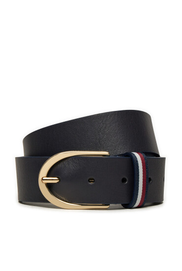 Tommy Hilfiger Дамски колан Corp AW0AW16596 Тъмносин - Mera.bg