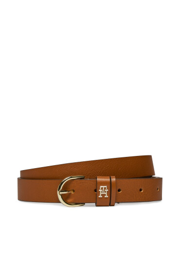 Tommy Hilfiger Дамски колан Essential Effortless 2.5 AW0AW15766 Кафяв - Mera.bg