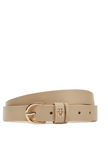 Tommy Hilfiger Дамски колан Essential Effortless 2.5 AW0AW16836 Бежов - Mera.bg
