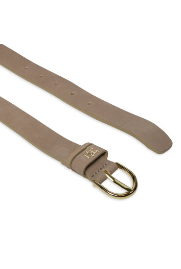 Tommy Hilfiger Дамски колан Essential Effortless 2.5 Nubuck AW0AW15760 Бежов - Mera.bg