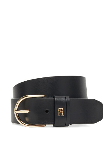 Tommy Hilfiger Дамски колан Essential Effortless 3.5 AW0AW17757 Черен - Mera.bg