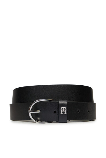 Tommy Hilfiger Дамски колан Essential Effortless AW0AW16352 Черен - Mera.bg