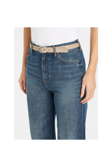 Tommy Hilfiger Дамски колан Essential Flag Silver 2.5 AW0AW15380 Бежов - Mera.bg