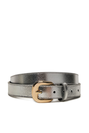 Tommy Hilfiger Дамски колан Refined AW0AW16597 Сребрист - Mera.bg