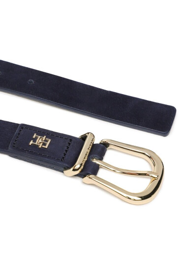Tommy Hilfiger Дамски колан Th Casual 2.5 AW0AW14250 Тъмносин - Mera.bg