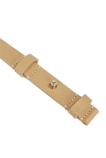 Tommy Hilfiger Дамски колан Th Chic Chain Waist 2.0 AW0AW15386 Бежов - Mera.bg
