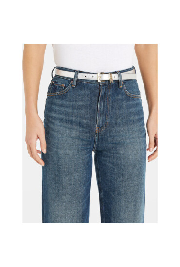 Tommy Hilfiger Дамски колан Th Feminine 2.0 Silver AW0AW15385 Сив - Mera.bg