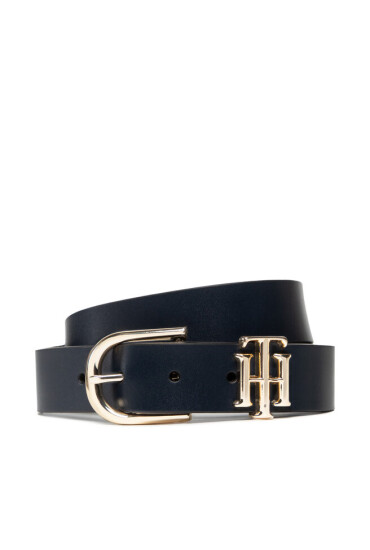 Tommy Hilfiger Дамски колан Th Lux 3.0 AW0AW10984 Тъмносин - Mera.bg
